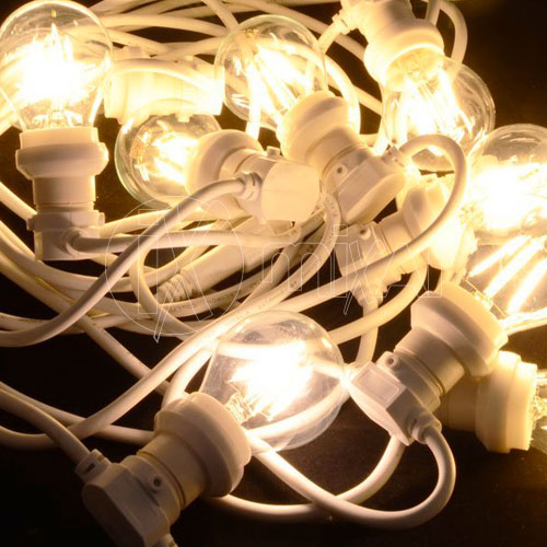 cordoneVintage Cord with bulbs lamps for lighting Vintage Style