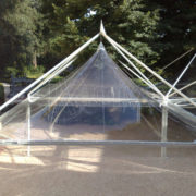 Pagoda Cristal 6X6 per matrimoni e feste private